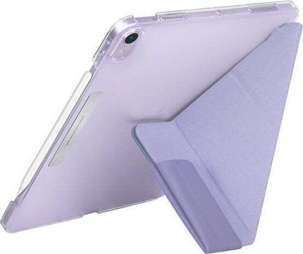 Apple iPad Air (2020 / 2022) / iPad Pro (2018) Uniq Camden flip tablet tok, Lila