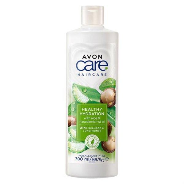 Avon Sampon és balzsam 2 az 1-ben Healthy Hydration (2 in 1 Shampoo &
Conditioner) 700 ml