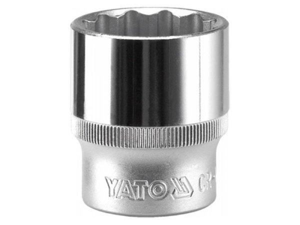 YATO Dugókulcs 12 szögletű 1/2" 30 mm CrV