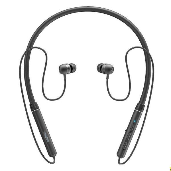 Foneng BL30 vezeték nélküli nyakpántos fejhallgató (fekete)
