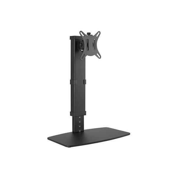 Equip Monitor Asztali állvány - 650126 (17"-32", 1 monitor,
dönthető, forgatható, állítható magasság, Max.:2x9kg,fekete)