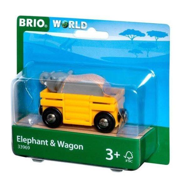 Brio 33969 Vagon és elefánt