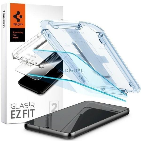 Spigen Glas.TR Samsung S23 2db "EZ FIT" edzett üveg kijelzővédő
fólia