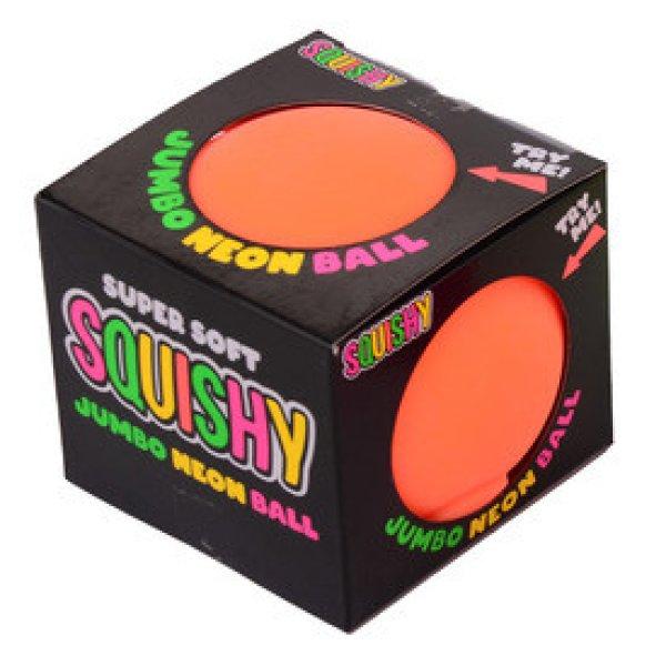 Jumbo neon squishy labda, 4 féle