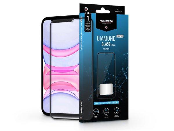 Apple iPhone XR/iPhone 11 edzett üveg képernyővédő fólia - MyScreen
Protector Diamond Glass Lite Edge2.5D Full Glue - fekete