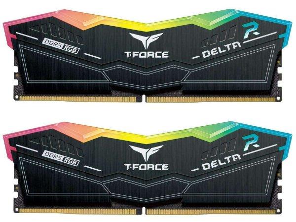 TeamGroup 32GB / 5600 T-Force Delta RGB Black DDR5 RAM KIT (2x16GB)
