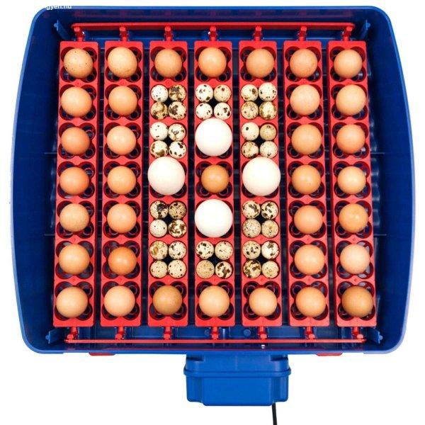 Keltetőgép 49 tojás keltetéséhez automata párásító rendszerrel
biomaster 150 w