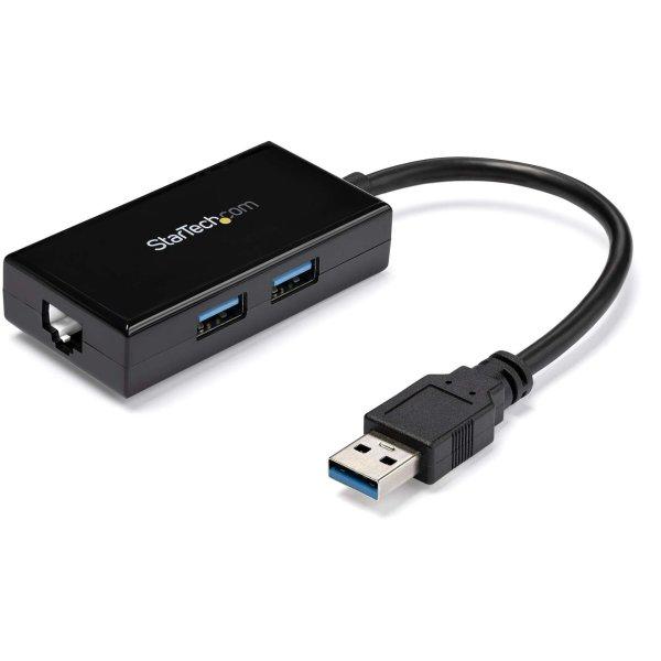 StarTech USB31000S2H USB Type-AC 3.0 HUB + RJ45 (2 port)
