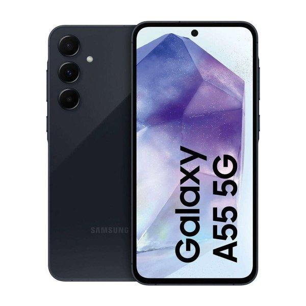 Samsung A556B Galaxy A55 5G DS 128GB (8GB RAM) - Kék + Hydrogél fólia