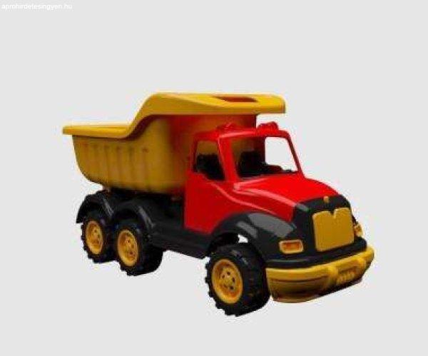 Óriás billenőplatós teherautó, 78 cm, kültéri és beltéri gyerekjáték,
100