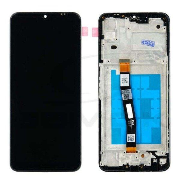 Rmore LCD kijelző érintőpanellel és előlapi kerettel Samsung Galaxy A22 5G
fekete