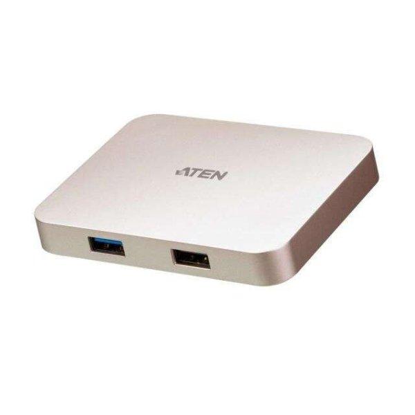 ATEN USB-C 4K Ultra Mini Gaming Dock notebook dokkoló (UH3235) (UH3235)