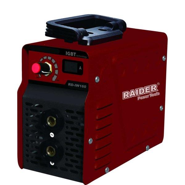 Inverteres hegesztőgép + kiegészítők 120A RD-IW160, Raider 077209