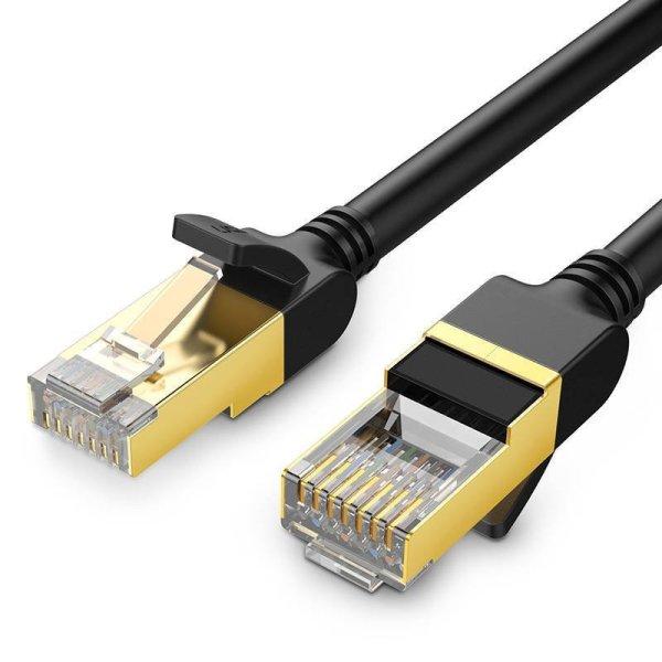 UGREEN NW107 Ethernet RJ45 hálózati kábel, Cat.7, STP, 5m (fekete)