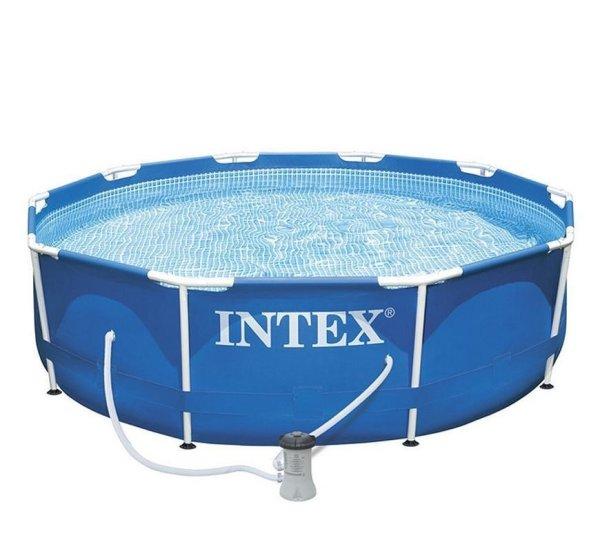Intex® Metal Frame 28202 medence szűrővel és szivattyúval 3,05 x 0,76 m
