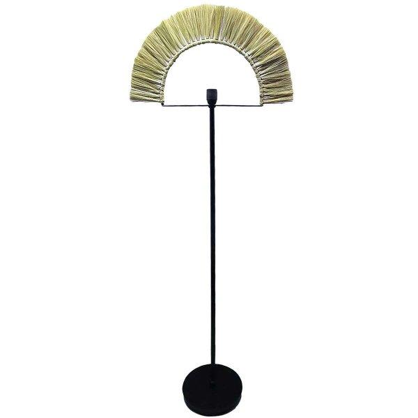 Álló Lámpa DKD Home Decor Fekete Természetes Juta Vas 50 W 220 V 56 x 26 x
152 cm