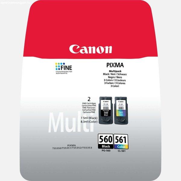 PG-560XL/CL-561XL Canon Patron Multipack XL + 50db 10x15cm Fotópapír