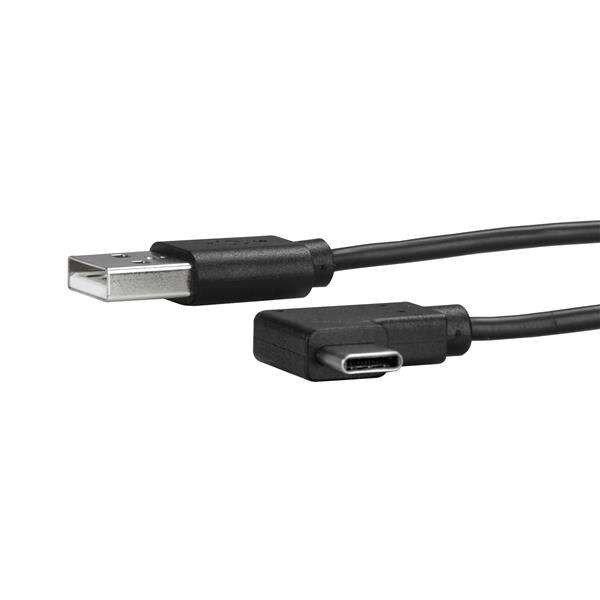 Startech - USB CABLE TO USB-C 1M M/M RIGHT ANGULATE