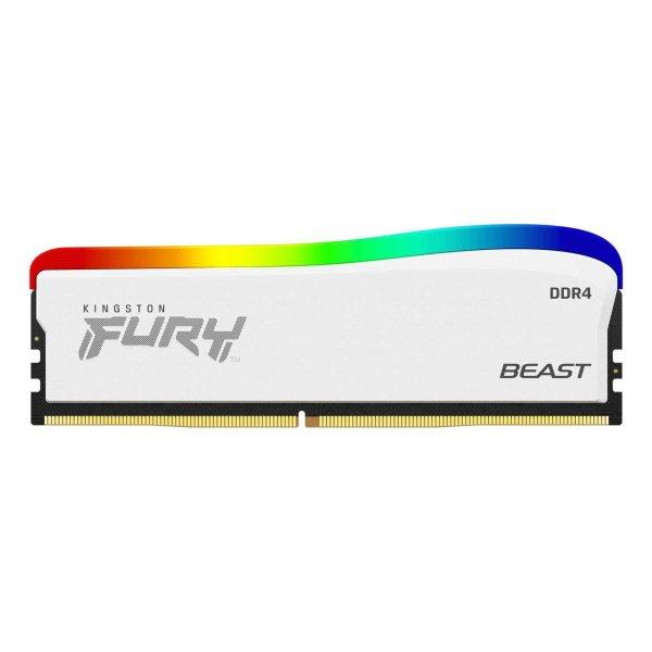 Kingston 16GB / 3600 Fury Beast RGB White Special Edition DDR4 RAM