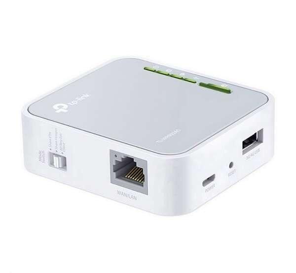 TP-LINK NANO AC750 WIFI hordozható router (Ethernet port, USB port, HOTSPOT,
433 Mbps) FEHÉR