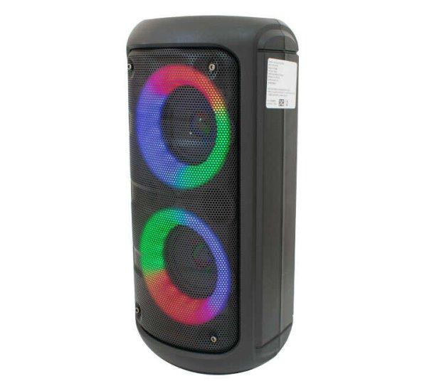 KTS-1296 Bluetooth RGB LED-es akkus hordozható hangszóró (BBV)
