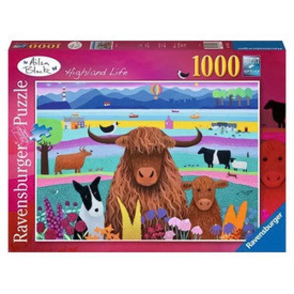 Puzzle 1000 db - Magasföld