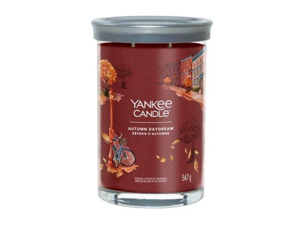 Yankee Candle Illatgyertya Signature tumbler nagy Autumn Daydream 567 g