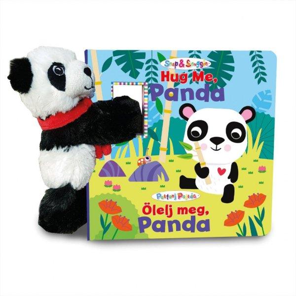 Snap & Snuggle Pattanj pajtás plüss barát képeskönyvvel - ölelnivaló
panda