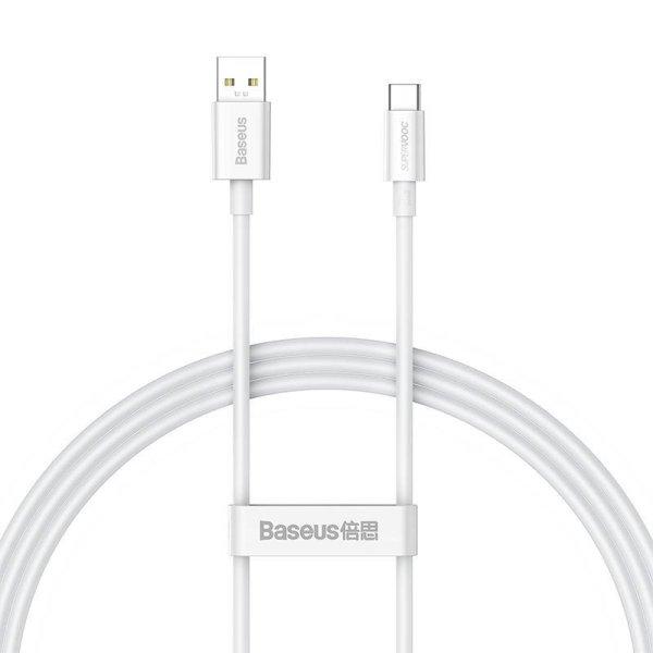 USB kábel a USB-C Baseus Superior sorozathoz, 65 W, PD, 1m (fehér)
