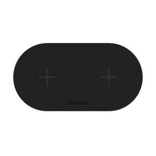 Cygnett vezeték nélküli töltőpad fekete (CY3439WIRDD) (CY3439WIRDD)