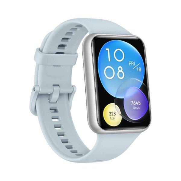 Huawei Watch Fit 2 Active Edition Okosóra - Ezüst/Kék