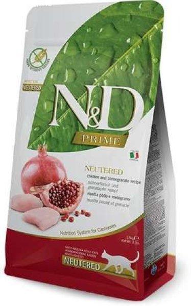 N&D Cat Adult Chicken & Pomegranate Neutered Grain Free 5 kg