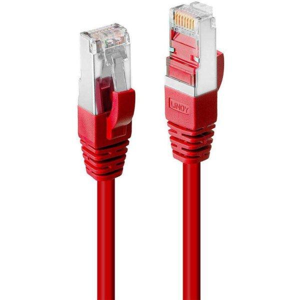 Lindy Cat.6 SSTP / S/FTP PIMF Premium 5.0m hálózati kábel Vörös 5 M (45625)