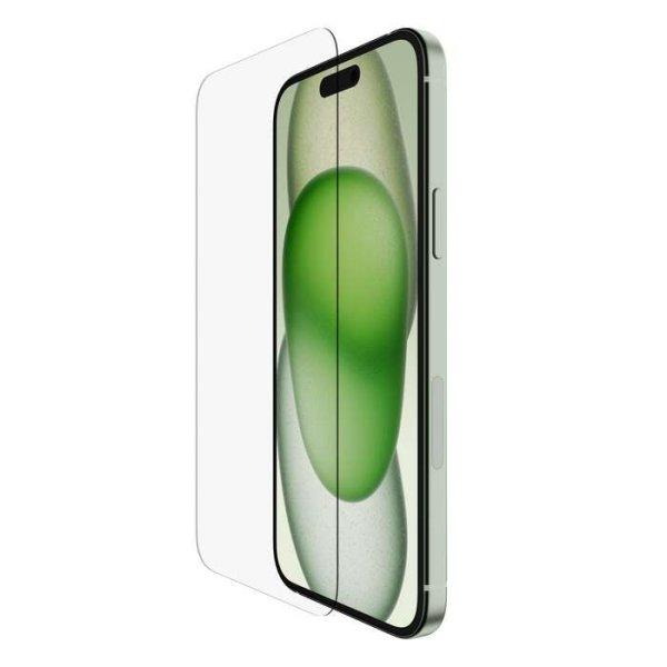 Belkin UltraGlass 2 Apple iPhone 15 Plus / 14 Pro Max Edzett üveg
kijelzővédő (SFA096EC)