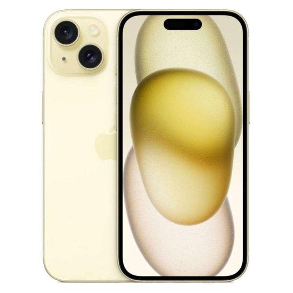 Apple iPhone 15 128GB mobiltelefon citromsárga (iphone15128yell)