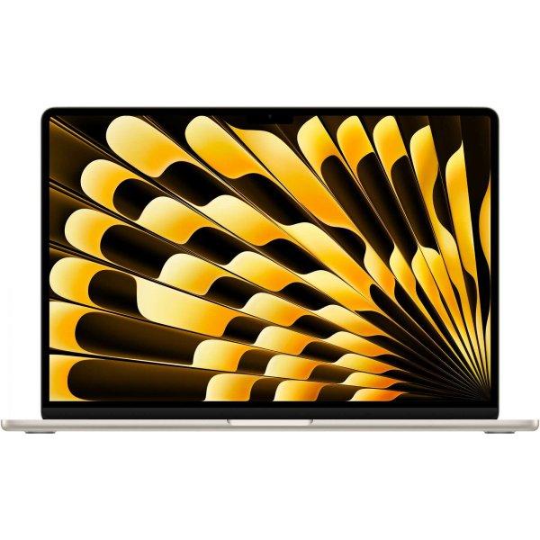 MacBook Air: Apple M3 chip with 8-core CPU and 10-core GPU, 8GB, 512GB SSD -
Starlight (MRYT3D/A)