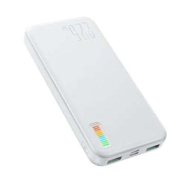 Joyroom Powere Bank 2xUSB / Type-C / Micro USB 10000mAh fehér (QP194_WHT)
(QP194_WHT)