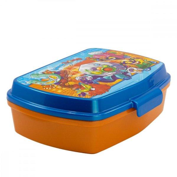 Szendvics ebéddoboz SuperThings Kazoom kids Kék Narancszín Műanyag (17 x 5.6
x 13.3 cm)
