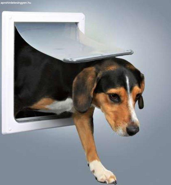 Trixie kutyaajtó rugalmas lengőajtóval 2 utas kivitelben - S/M - 30 x 36 cm