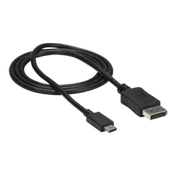 StarTech.com CDP2DPMM1MB video átalakító kábel 1 M DisplayPort USB C-típus
Fekete (CDP2DPMM1MB)