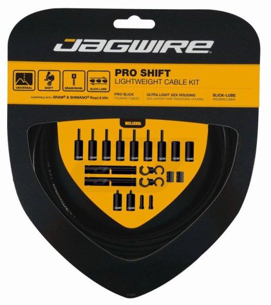 Jagwire Pro MTB/országúti váltó bowdenszett [fekete]