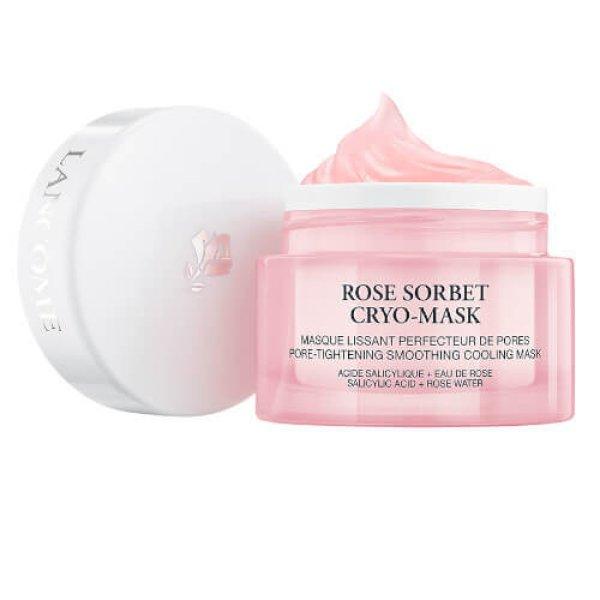 Lancôme Bőrsimító maszk rózsavízzel Rose Sorbet
Cryo-Mask (Pore-Tightening Smoothing Cooling Mask) 50 ml