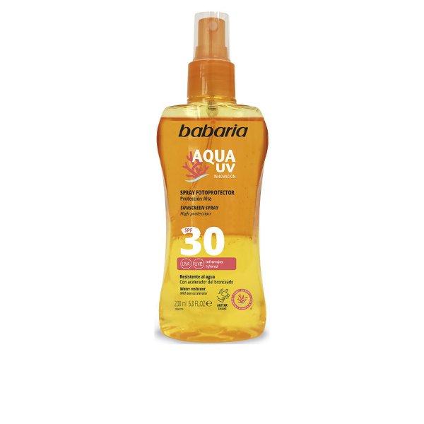 Test Napvédő Spray Babaria Solar Aqua UV SPF 30 (200 ml)