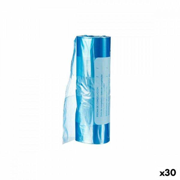 Fagyasztó táska 22 x 35 cm Kék Polietilén 30 egység