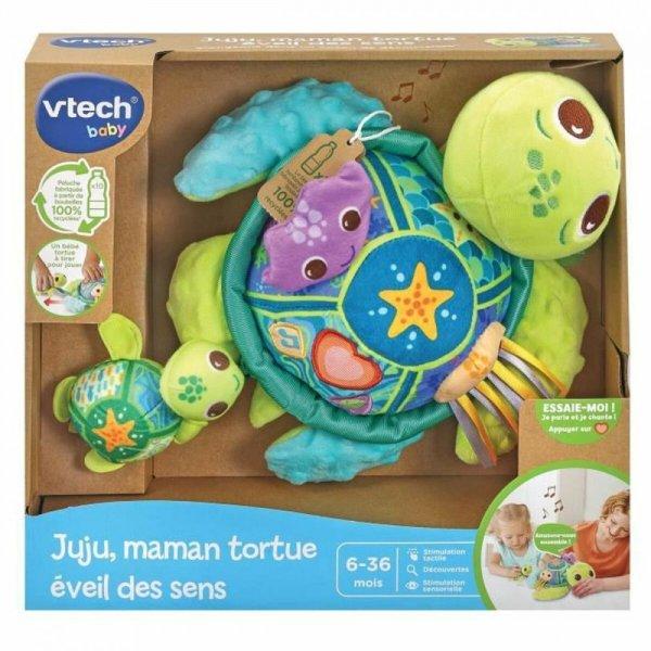 Plüssjáték Vtech Baby Juju, Mother Turtle + 6 Hónapos kor Újrahasznosított
musical