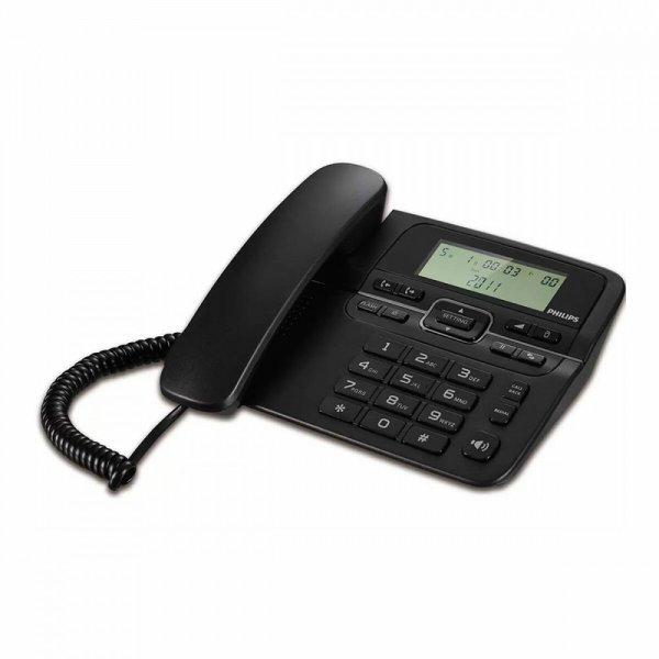 Vezetékes Telefon Philips M20B/00 Fekete