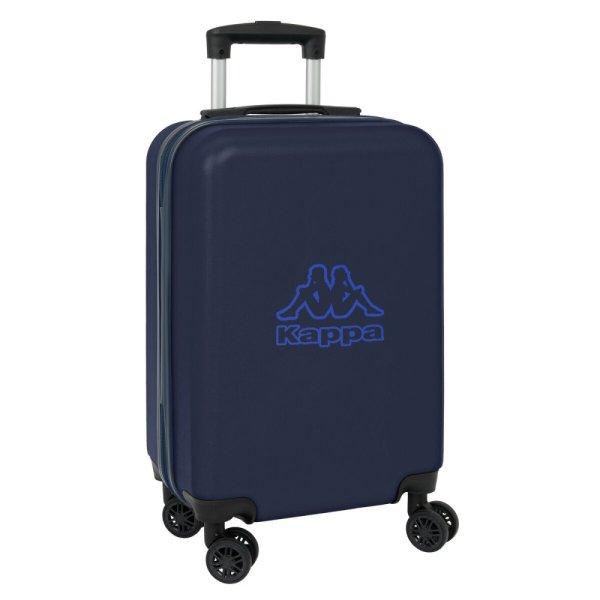 Húzható Bőrönd Kappa kappa Tengerészkék 20'' 34,5 x 55 x 20 cm