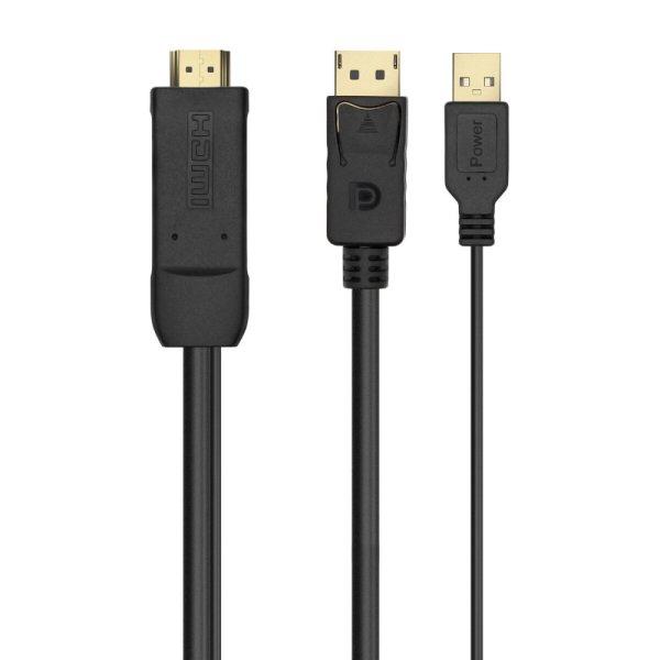 Mini DisplayPort - HDMI Kábel Aisens A122-0641 Fekete 1,8 m