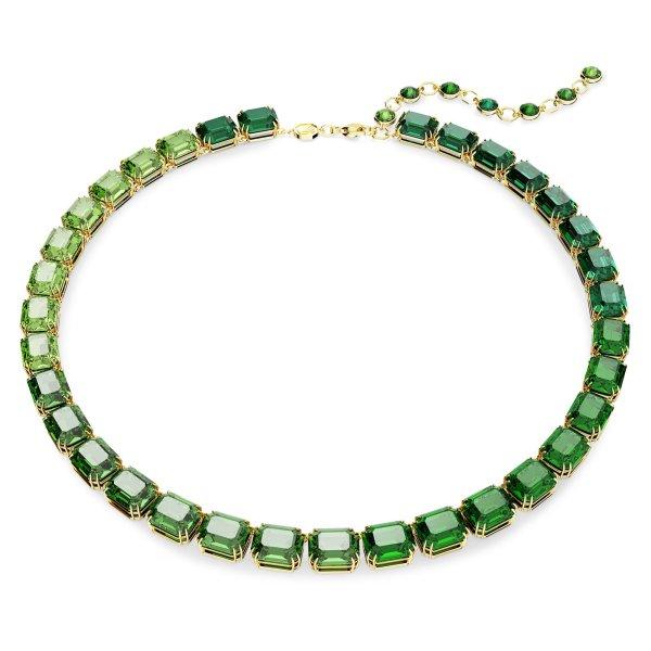 Swarovski Jellegzetes nyaklánc zöld kristályokkal Millenia
5671257