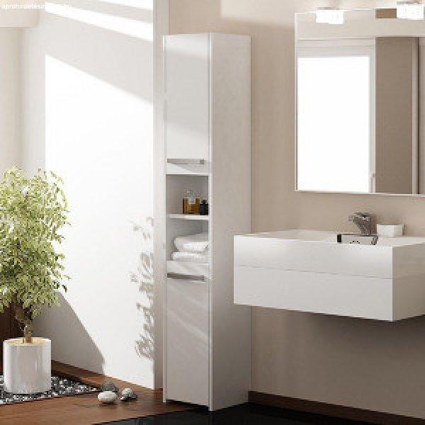 Drohmo S30 fürdőszoba szekrény, fehér